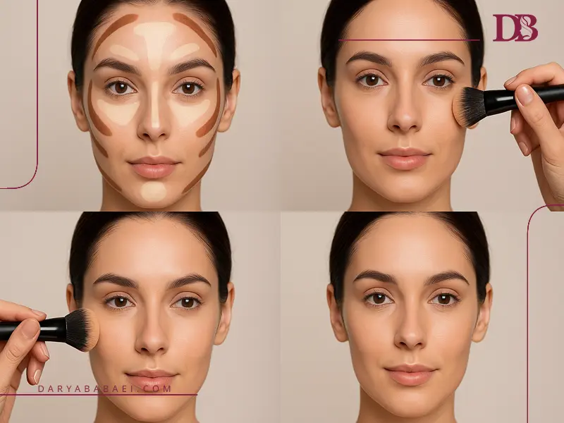 Facial makeup training in Tehran